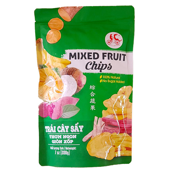 Trai Cay Say Mixed Fruit Chips